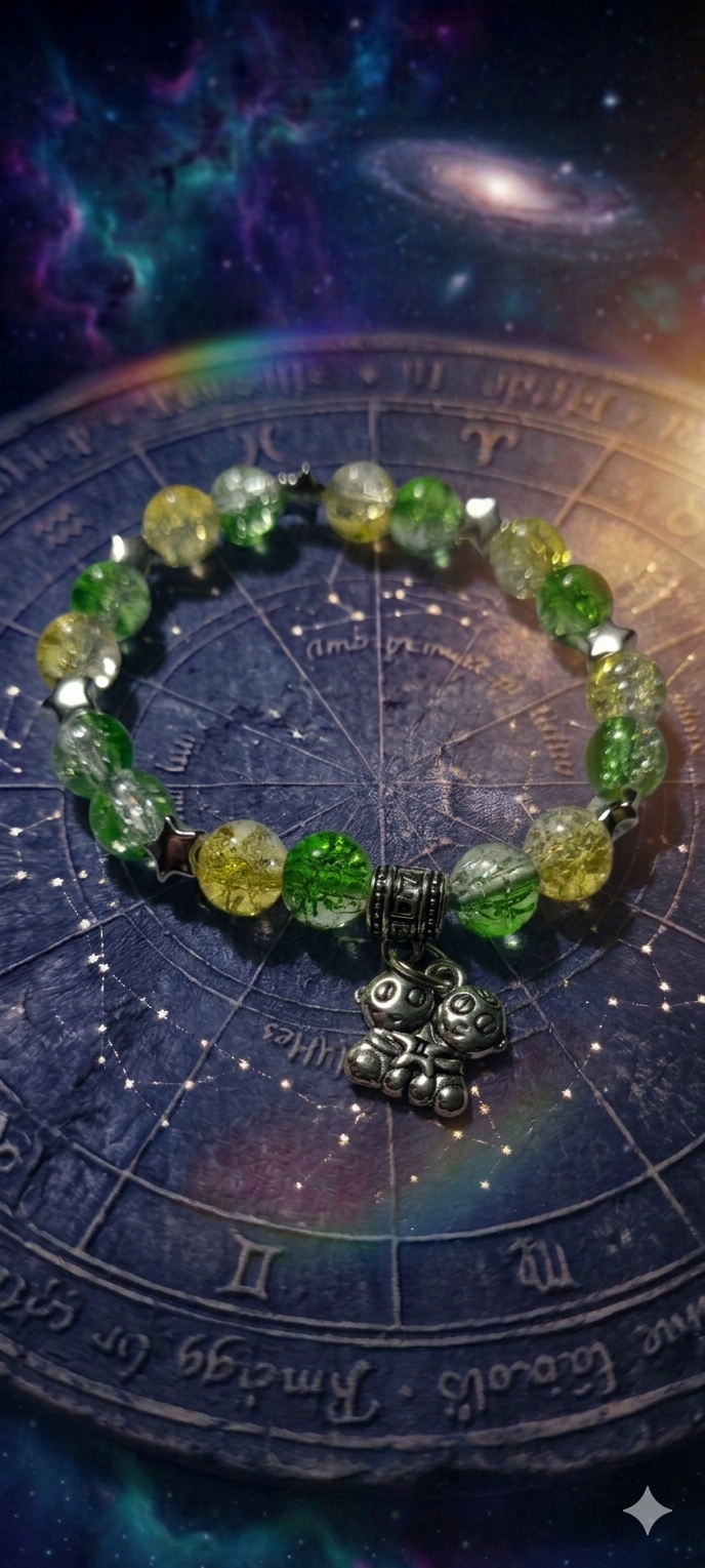 Gemini Lunar Loops zodiac bracelet