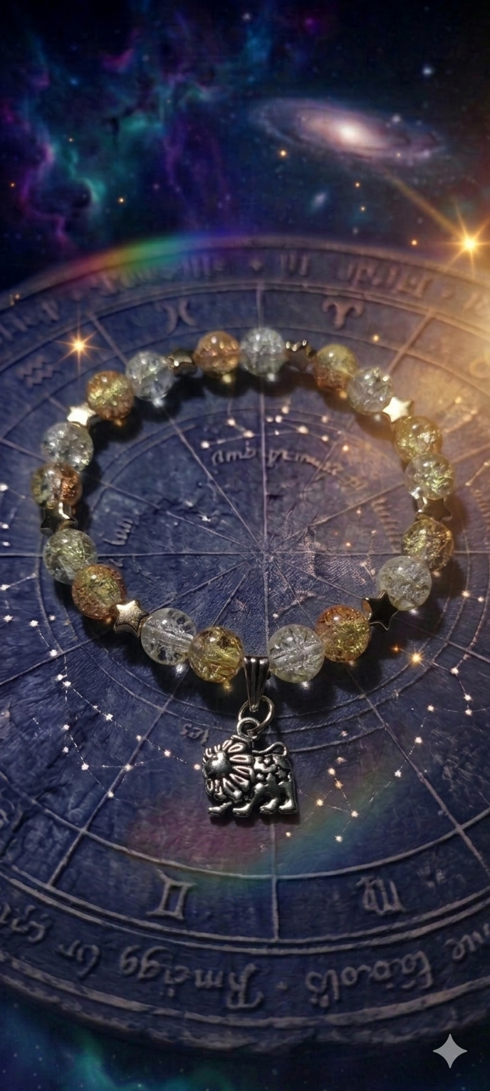 Leo Lunar Loops zodiac bracelet