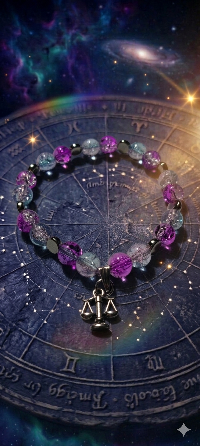 Libra Lunar Loops zodiac bracelet
