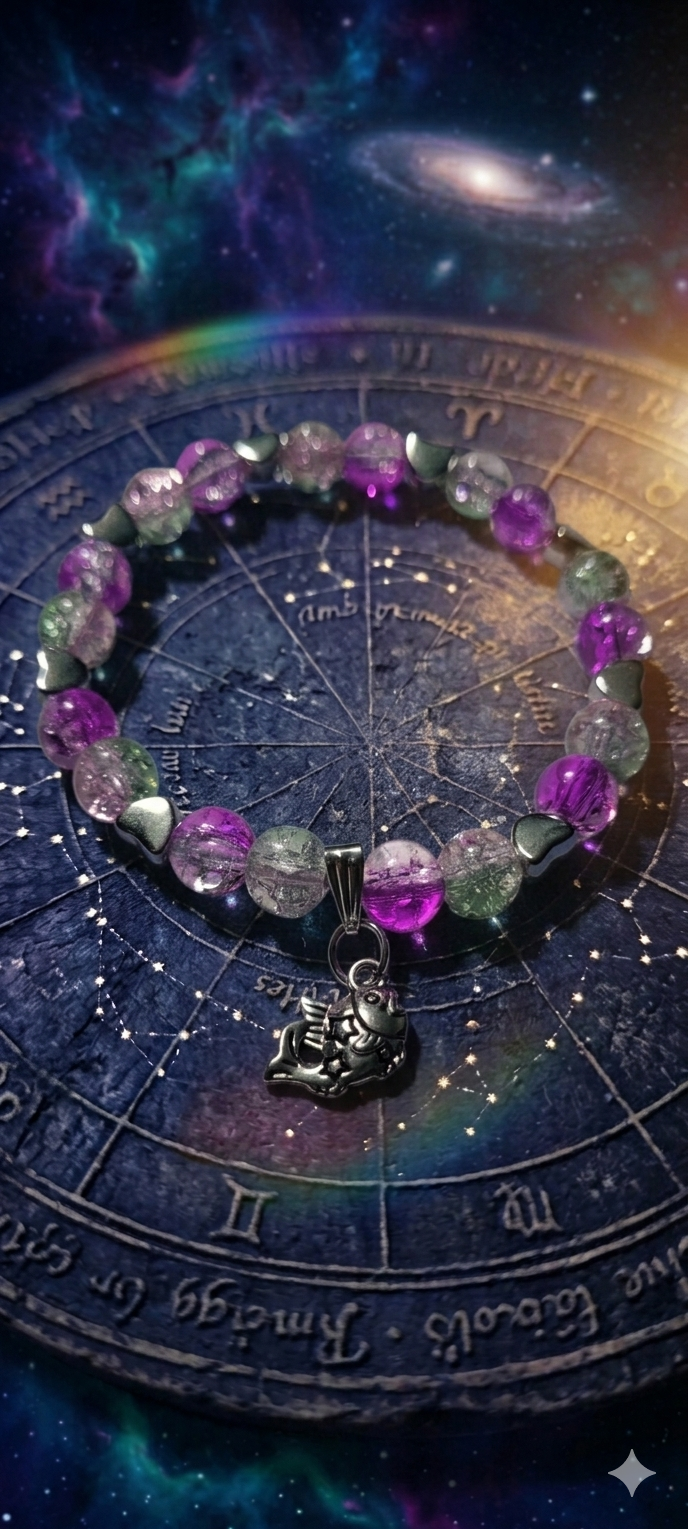 Pisces Lunar Loops zodiac bracelet