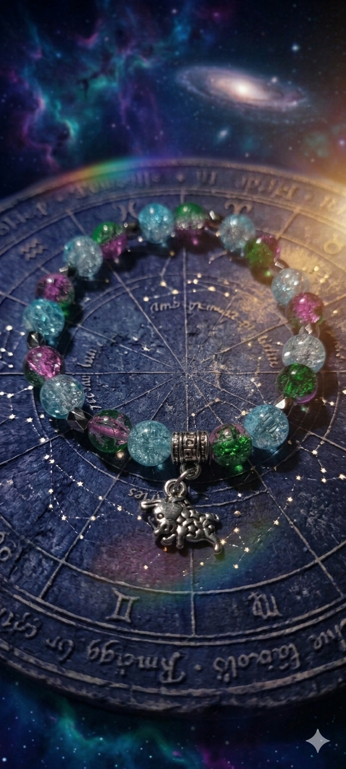 Taurus Lunar Loops zodiac bracelet